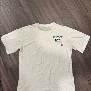 Off-White Main Label c/o Virgil Abloh “Kokotrey” Tshirt Cream XL